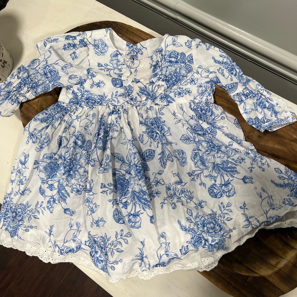 Bonnie Jean Toile Print Top